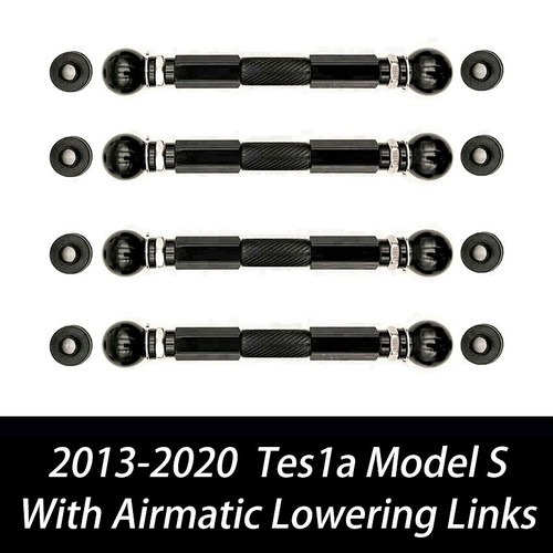 Kit de reducción de suspensión neumática ajustable varillas de eslabones para Tesla Model S 2012-2020 - Imagen 8 de 9
