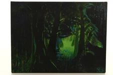 Painting "Mother" Mixed Technique Impressionism Acrylic Canvas