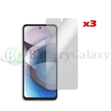 3-Pack LCD Ultra Clear HD Screen Protector for Android Phone Motorola One 5G Ace