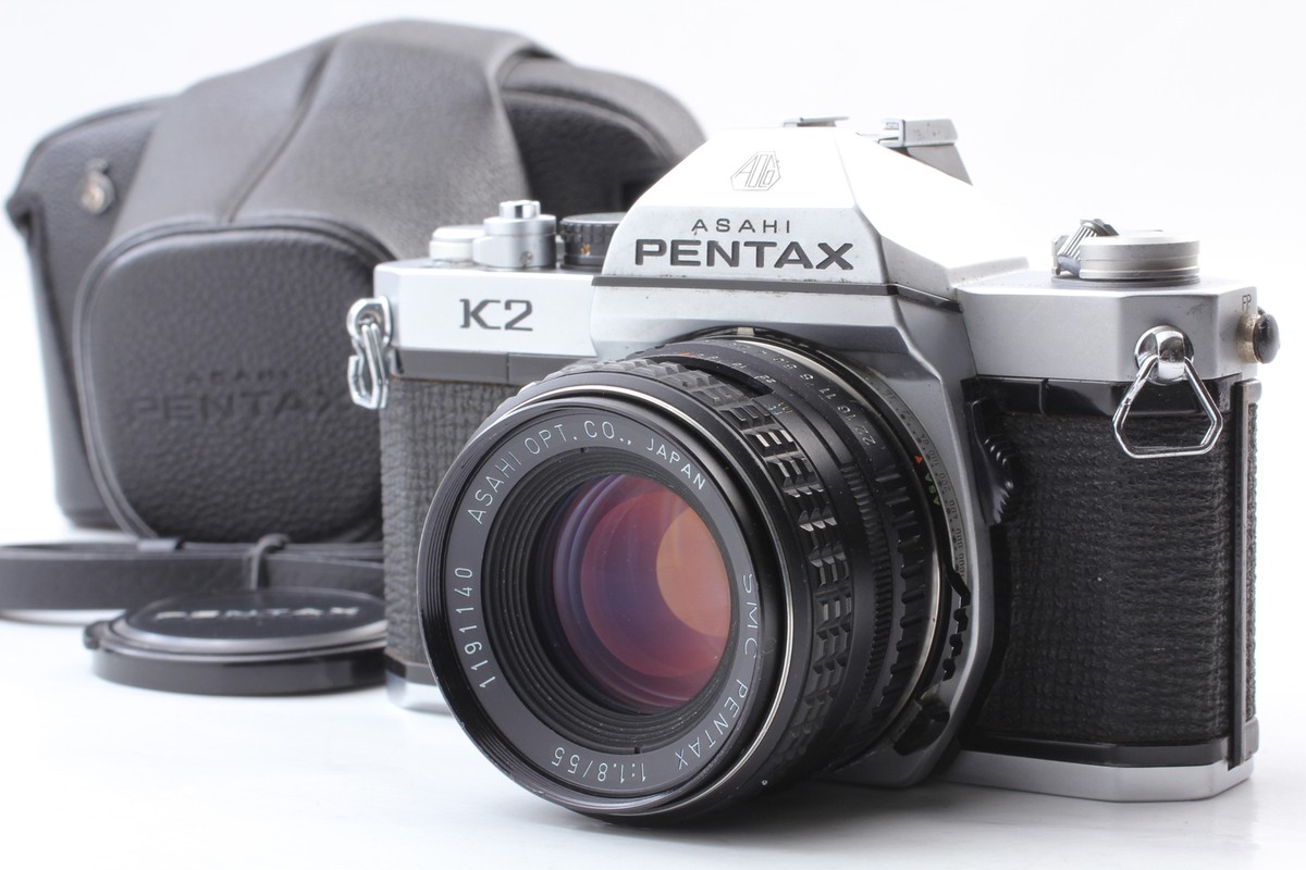 PENTAX K2 一眼レフカメラ + SMC PENTAX 55mm F1.8 PENTAX K2 Chrome + smc PENTAX 55mm F1.8 - 三葉堂寫眞機店