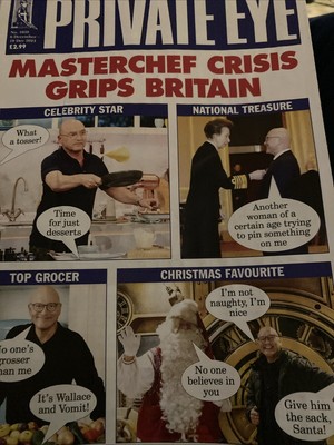Private Eye Magazin 1638 6. Dezember 2024 UK Masterchef Gregg Wallace