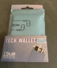 1PCS Portable Mini Wallet Travel Cable Earphone Phone Charger Storage Case Pouch