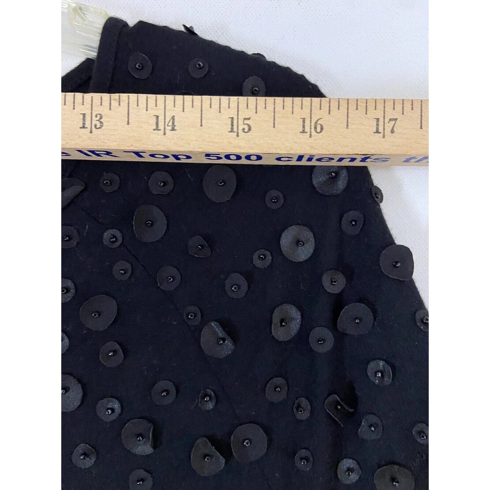 Grace Elements Black Leather TShirt Sz XL (sku200) - Image 3 of 4