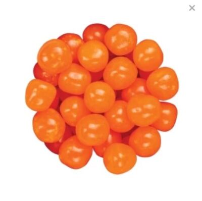 Orange Fruit Sour Balls - Orange Candy by NY Spice - FREE SHIP
