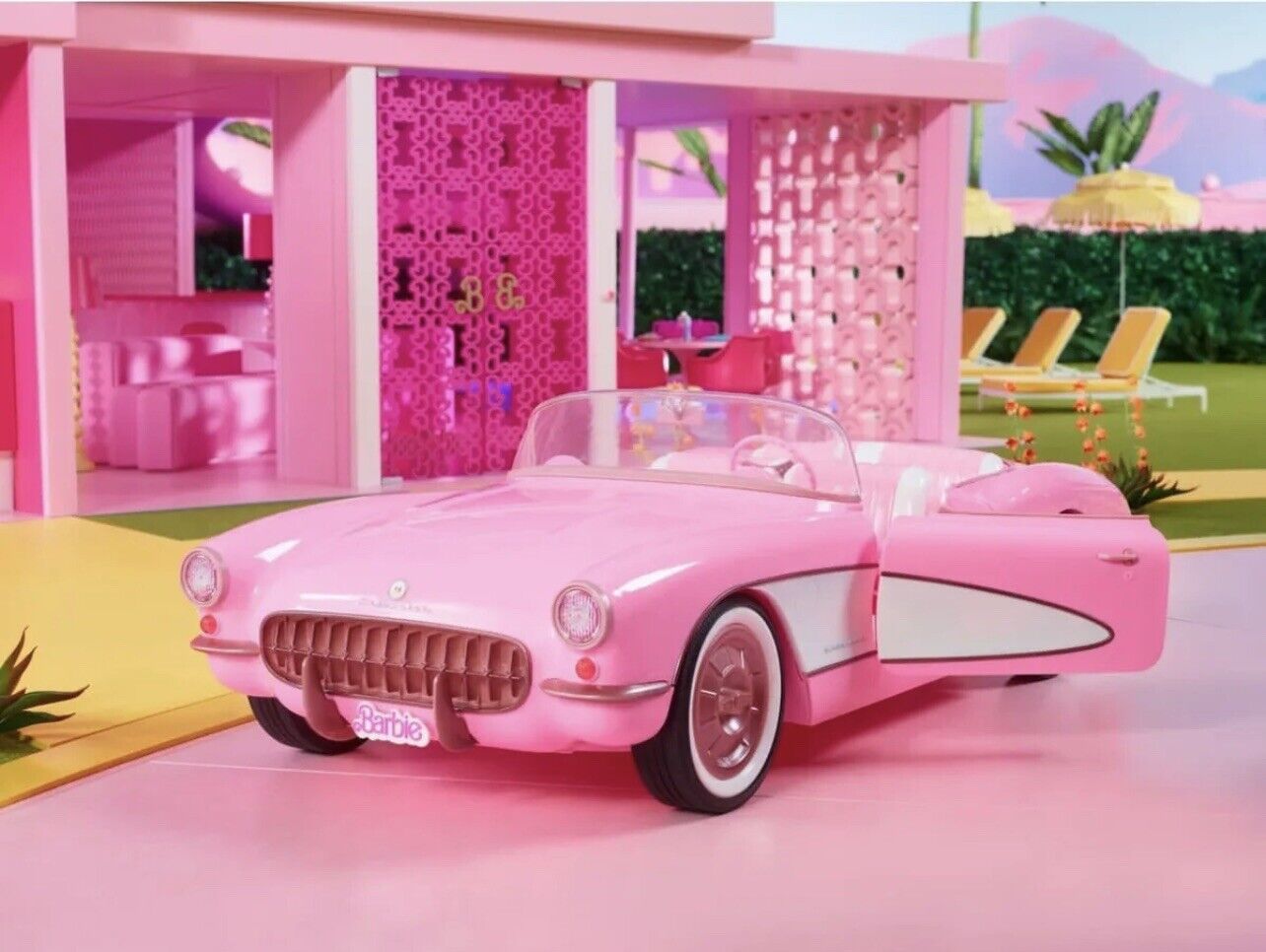 PRÉ-VENDA Carro Hot Wheels RC Barbie The Movie Barbie Corvette - Mattel