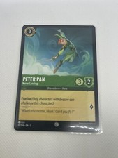 Peter Pan - Never Landing 91/204 Common The First Chapter Disney Lorcana TCG
