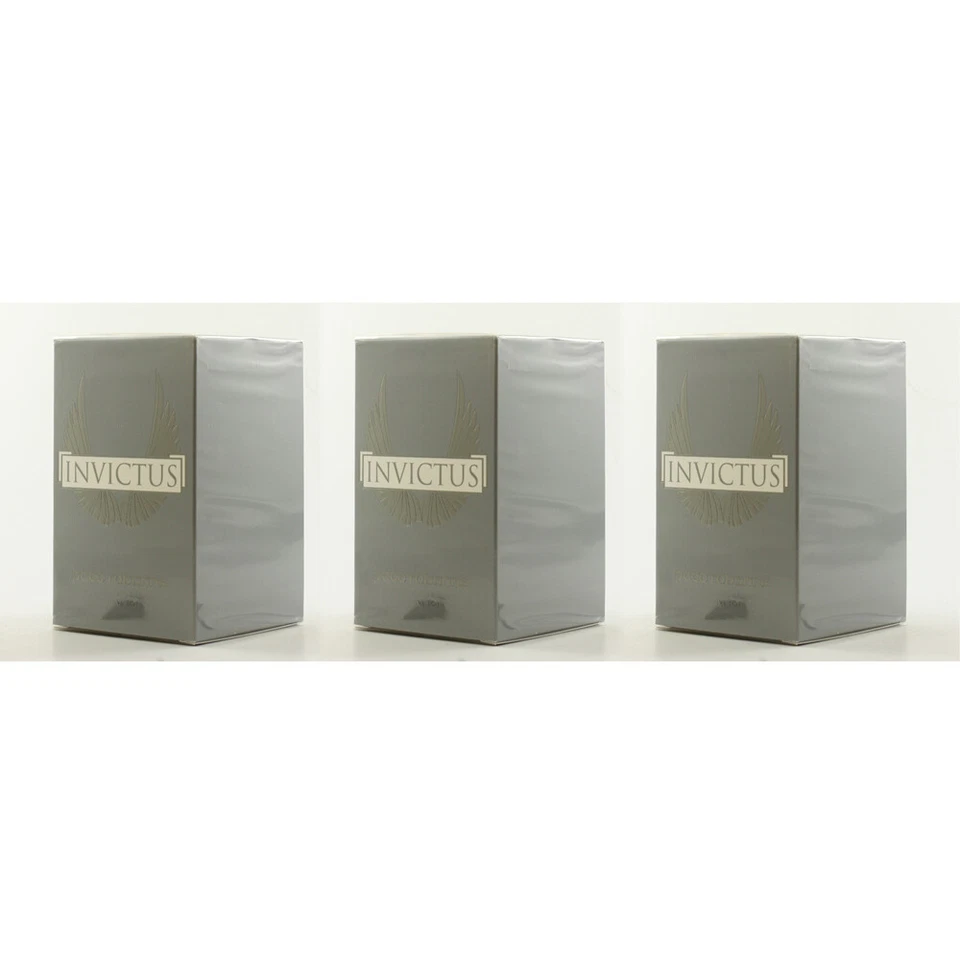 Paco Rabanne Invictus Aftershave - Lotion 100ml - 3x