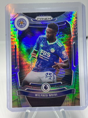 2021-22 Panini Prizm English Premier League  Wilfred Ndidi Hyper Prizm #25