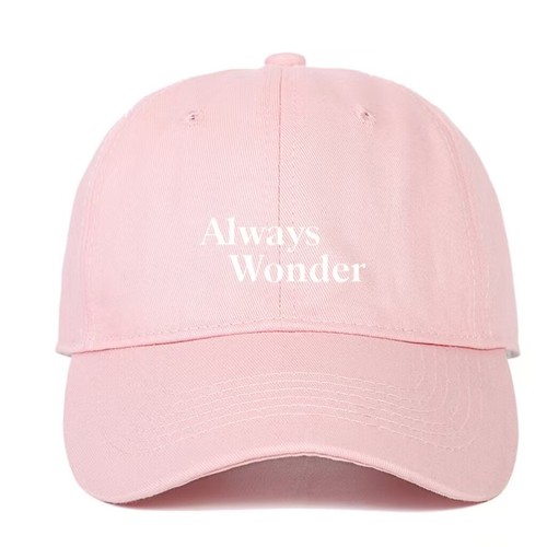 LingOrm Ling Ling Kwong Same AlwaysWonder Embroidered Letter Baseball Cap Soft - Picture 4 of 9