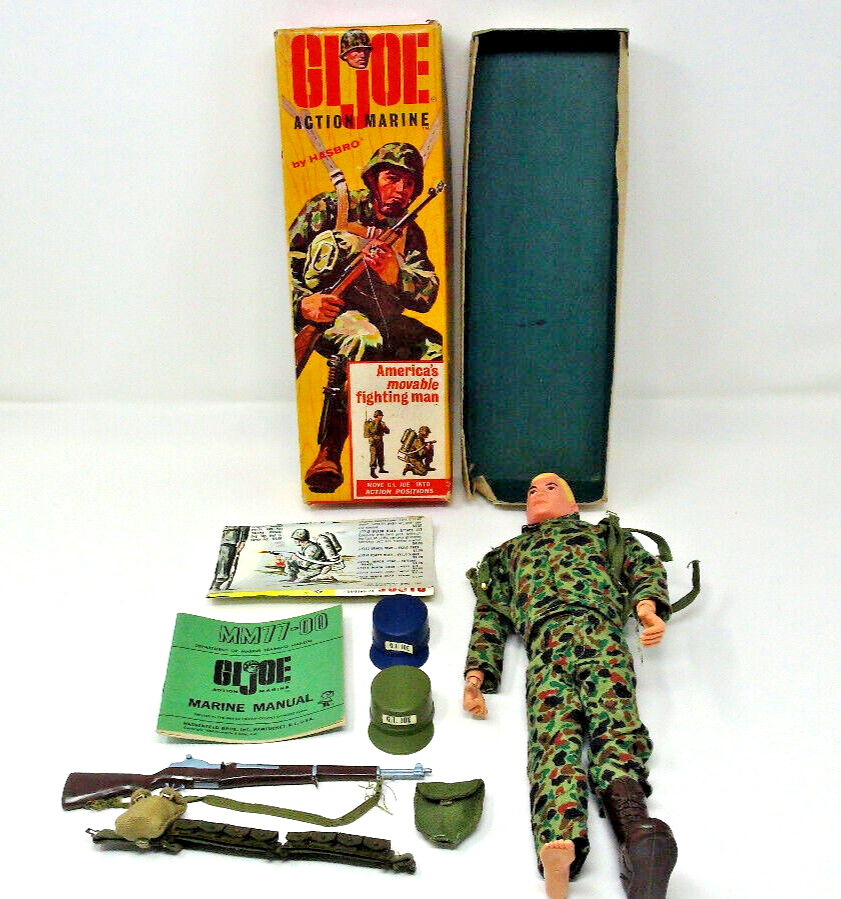 ビンテージGI JOE アクションマリーン1964 1964 GI Joe Action Marine Vintage Action Figure with Manuals | eBay