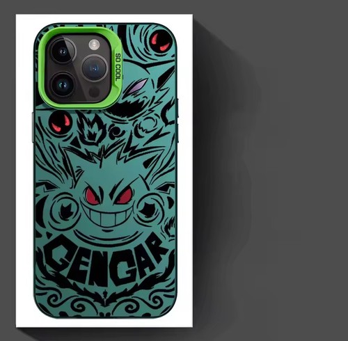 ✅Cover Iphone GENGAR SILICONE iPhone 16 15 14 13 12 11 ProMax/Plus/Pro POKEMON✅ - Photo 12/27