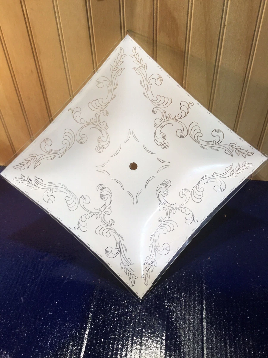 Glass cheap fixture cover