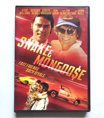 Snake & Mongoose DVD Anchor Bay Jesse Williams Drag Racing Region 1 OOP