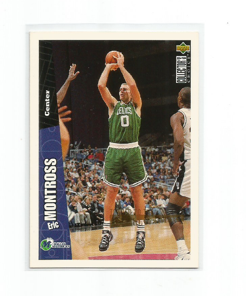 ERIC montross　NBA　プロバスケットボール　トレーディングカード ERIC MONTROSS (Boston Celtics) 1996-97 UD COLLECTOR'S CHOICE CARD