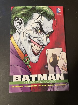 SIGNED by Ed Brubaker 'Batman: The Man Who Laughs' (DC Comics, 2008)