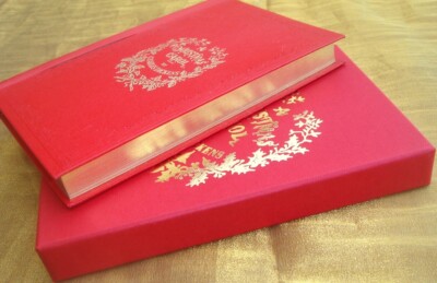A Christmas Carol by Charles Dickens with Bespoke Red & Gold Slip-Case - 1843