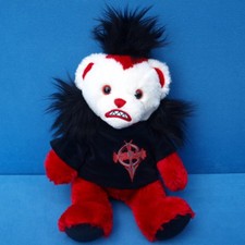 KEEL TOYS BÄR TEDDY BÖSE STOFFTIER BEANIE 30 CM LOOKING BAD