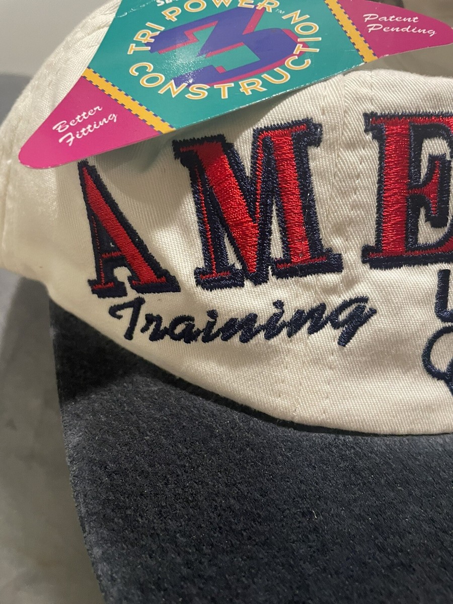 Vintage America USA Olympic Starter Tri Power Snapback Hat 90's