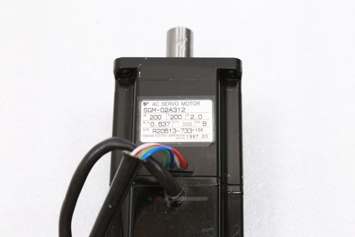 YASKAWA Used SGM-02A312 SIGMA1 200W discontinued MOT-I-1931
