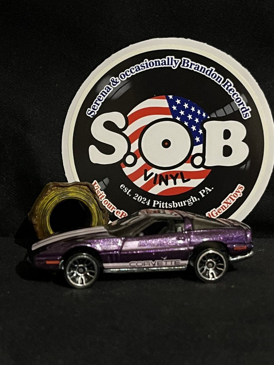 Hot Wheels 1980 Chevrolet Corvette 1:64 Purple Diecast EX/NM