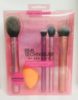 Real Techniques Brush Set ( Face, Eye & cheek)
