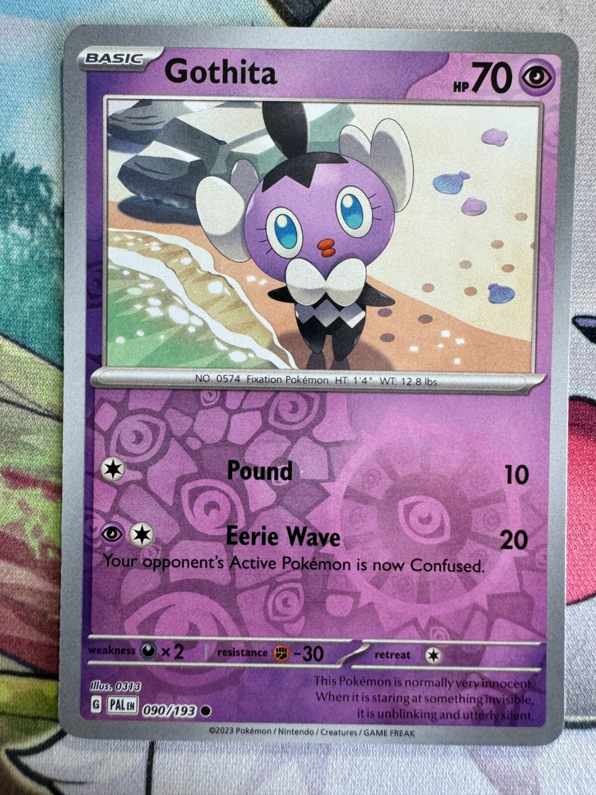 Gothita Reverse Holo English Pokemon TCG BKM775
