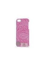 Pink Paisley iPhone 5 Case Cover Cell Phone Protection Girls Womens White NEW