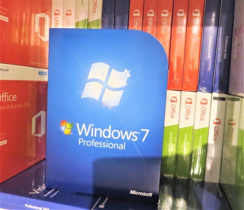 Microsoft Windows 7 Professional 32 64 Bit Dvd With Product Key 100%  Genuine | Ebay