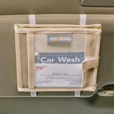 Car Registration and Insurance Card Holder for Sun Visor, Glove Box or Console w