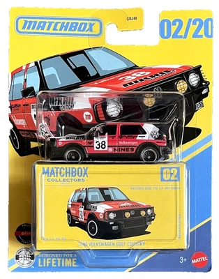 Matchbox 1990 VW Volkswagen Golf MK2 Country 2/20 Collectors '25 1:64 Modellauto