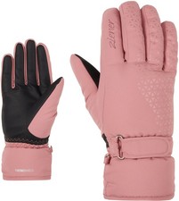 Ziener Women's Alpine Ski Gloves KISAR-Z AS rose