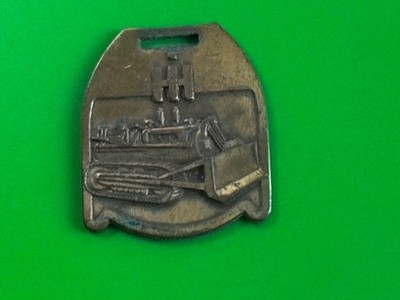 WF-067 IH International Harvester Crawler Dozer Watch Fob HERMAN BROWN CO