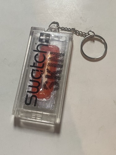 VINTAGE SWATCH SKIN KEYCHAIN - SWATCH COLLECTIBLE