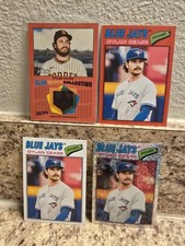 2026 Topps Heritage Dylan Cease Relic Orange #/77, Red, Silver Sparkle, Base SP