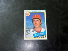 NOLAN RYAN ASTROS 1980 TOPPS BURGER KING #9 NMMT OR BETTER