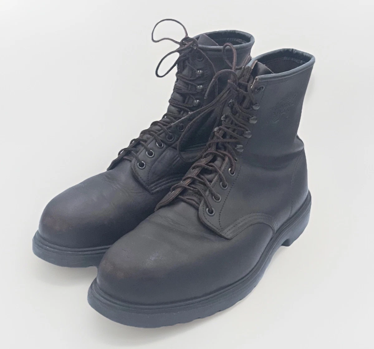 Red Wing Shoes Lace Up Black Boots for Men for Sale | Shop New