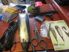 Wahl 79722 Home Haircutting CORDED CLIPPER KIT W/ Color Guards, Manual  Storage
