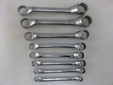 Snap-on Xsm Metric Short 10 Offset Box End Wrench 8pc Set 6mm-20mm