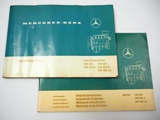 Mercedes Benz OM 364 366 A LA Industriemotor Betriebsanleitung Wartungsheft 1987