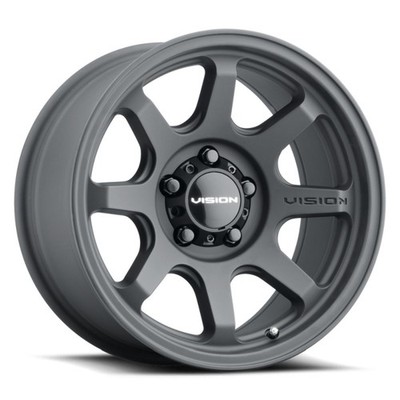 Vision Wheel 351-7985SB20 351 Flow 17x9 5x5.5 20mm Satin Black