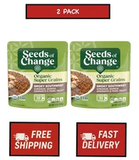 Organic Super Grains Smoky Southwest  Microwaveable (2) 8.5 Ounces Pouches