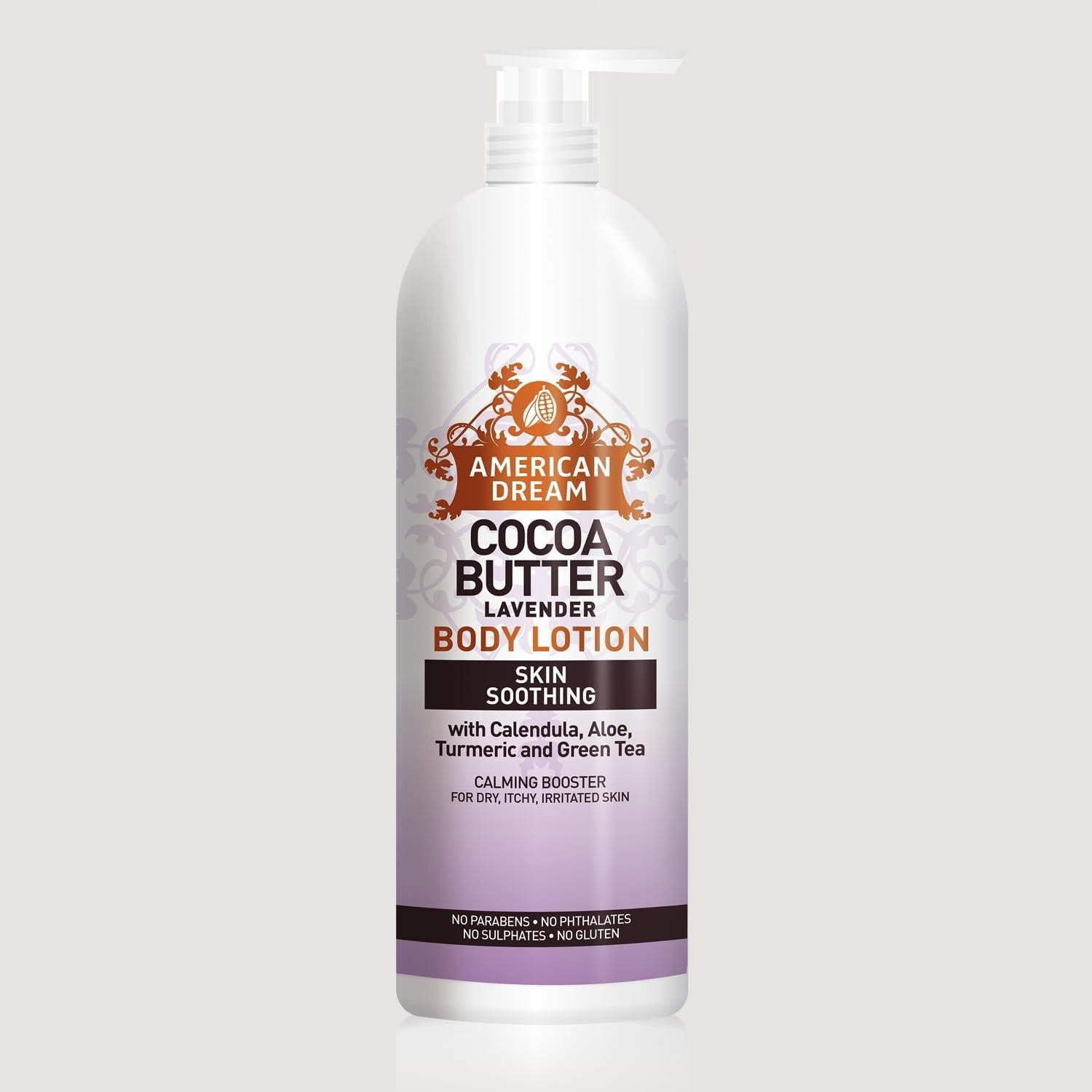 American Dream Cocoa Butter Lavender Body Lotion 750ml