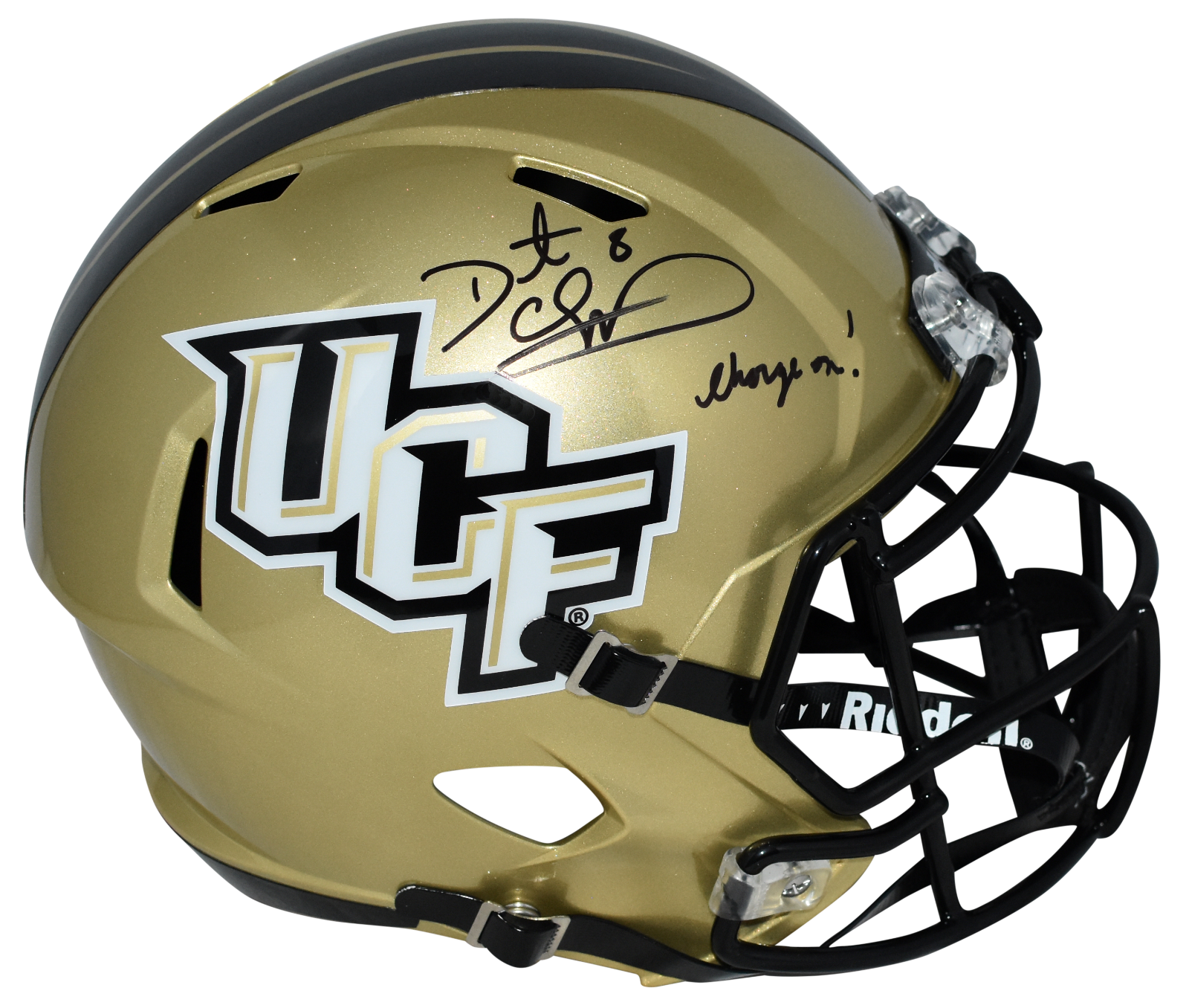 Daunte Culpepper Autographed Signed UCF Knights FULL SIZE SPEED HELMET JSA 