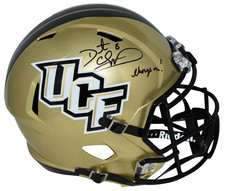 DAUNTE CULPEPPER AUTOGRAPHED UCF KNIGHTS FULL SIZE SPEED HELMET JSA