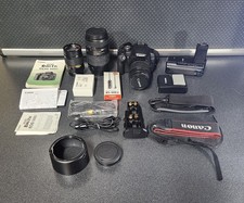 Canon EOS Rebel t1i Camera Bundle with 2 extra lenses, remote, 8G card.