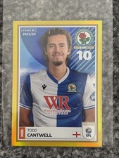 Panini EFL 2025-2026 Todd Cantwell Blackburn #47 Gold Captain Parallel Sticker