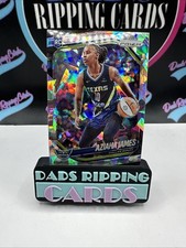 2025 Panini Prizm WNBA - Aziaha James #83 Ice Prizm (RC)