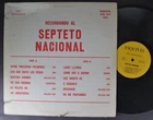 SEPTETO NACIONAL ESQUIVEL LATIN LP  ORIGINAL SON RUMBA DEEP GROOVE MONO