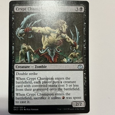 Crypt Champion Ravnica Allegiance: Guild Kits Regular