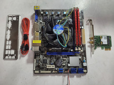 ASROCK H61M-DGS Motherboard w/Pentium G860, 4GB RAM, IO Shield, WIFI #0805